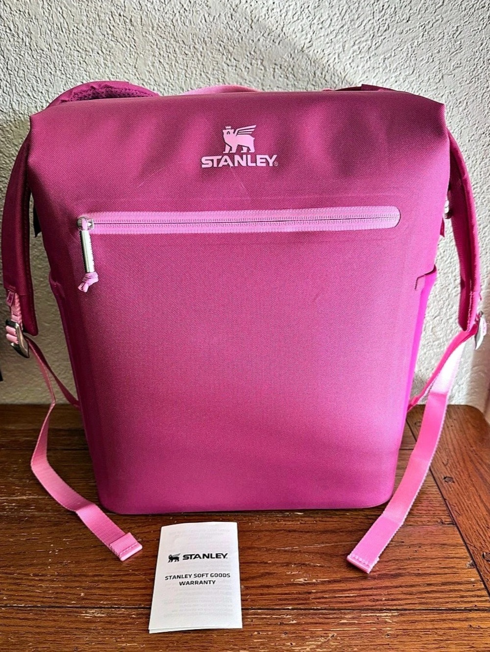 Stanley The All Day MIDI Fushia Madeline Back Pack Cooler 14.8 qt. 20 Cans